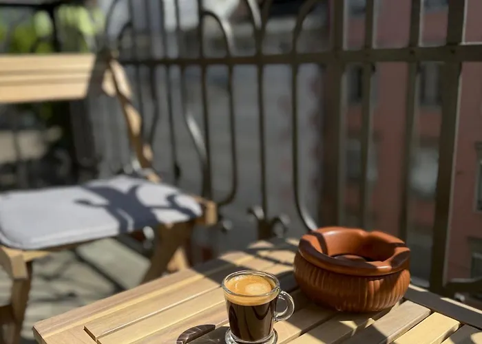 Apartmán Mit Balkon Im Zentrum *